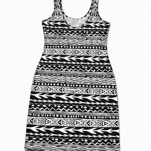 Victoria's Secret PINK Tribal Print Bodycon Tank Dress - Size M
